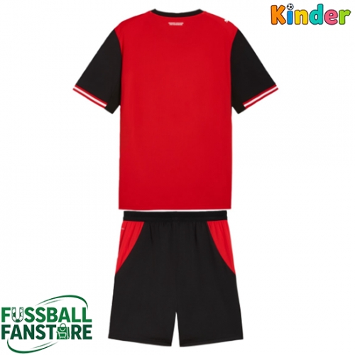 Österreich Replik Heimtrikot Kinder WM 2026 Kurzarm (+ Kurze Hosen)